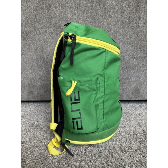 Nike Elite Pro Men's Basketball Backpack Oregon Green Yellow - Picture 2 of 11